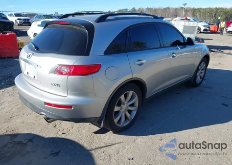 2003 Infiniti Fx45 from USA, damaged, VIN JNRBS08W63X404038